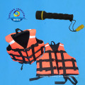 Luminous Orange Color Foam Life Jacket with 3 Adjustable Belts